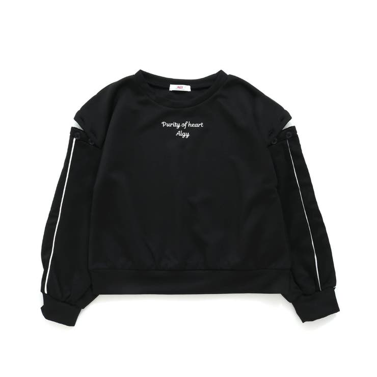 肩開きライントレーナー＆スカパンセット[品番：FOKK0018976]｜F.O. 