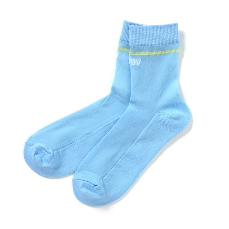 サックス | ラインシアークルーソックス | F.O.Online Store