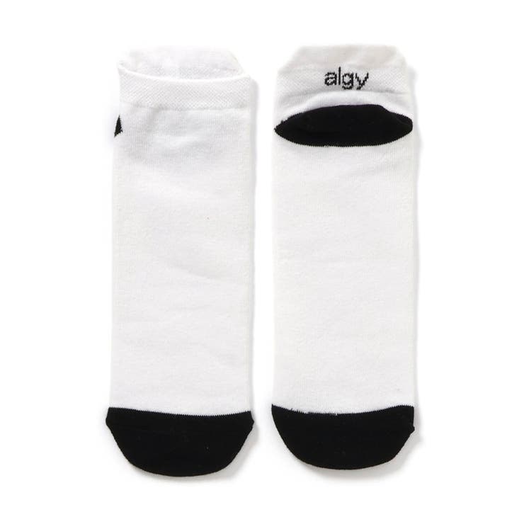 オフホワイト | 【抗菌防臭】algyロゴショートソックス | F.O.Online Store