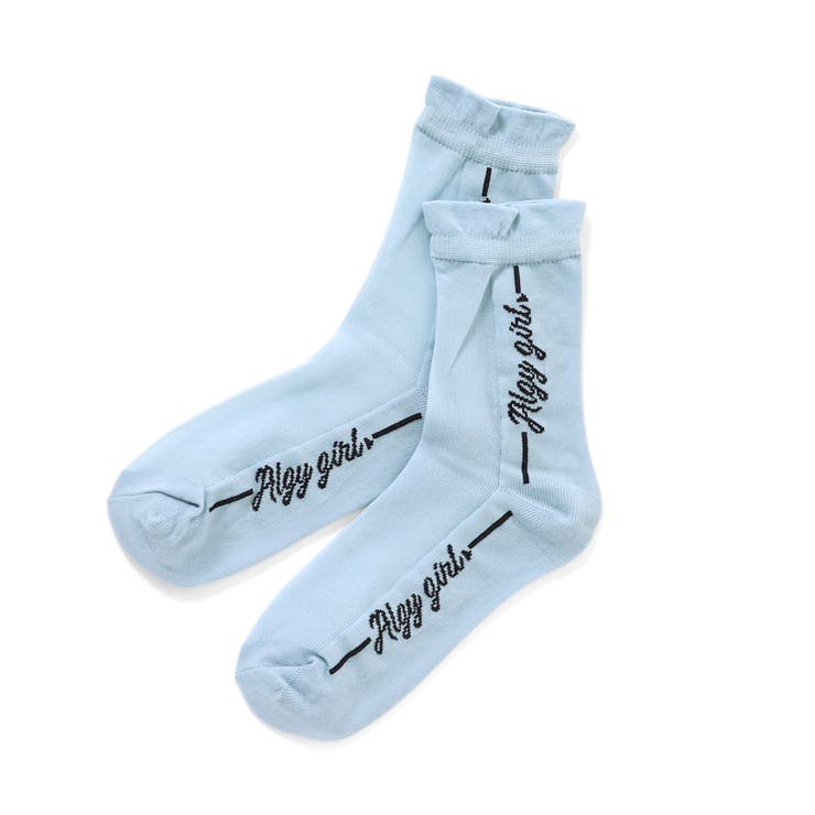 タテロゴフリルシースルークルーソックス | F.O.Online Store | 詳細画像20 