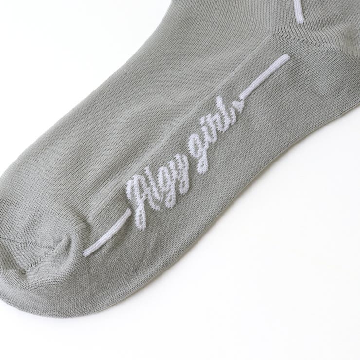 タテロゴフリルシースルークルーソックス | F.O.Online Store | 詳細画像5 