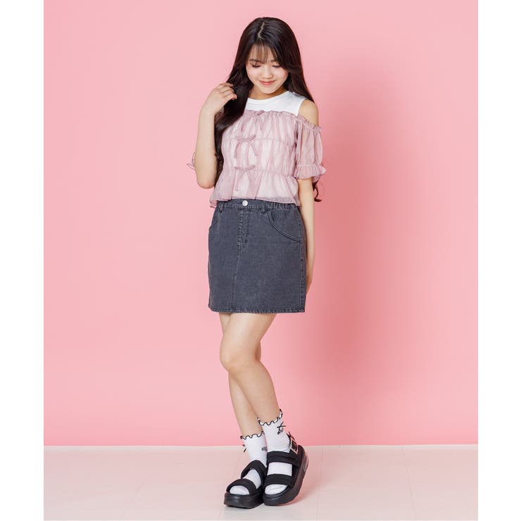 りぼん付きメロークルーソックス | F.O.Online Store | 詳細画像22 