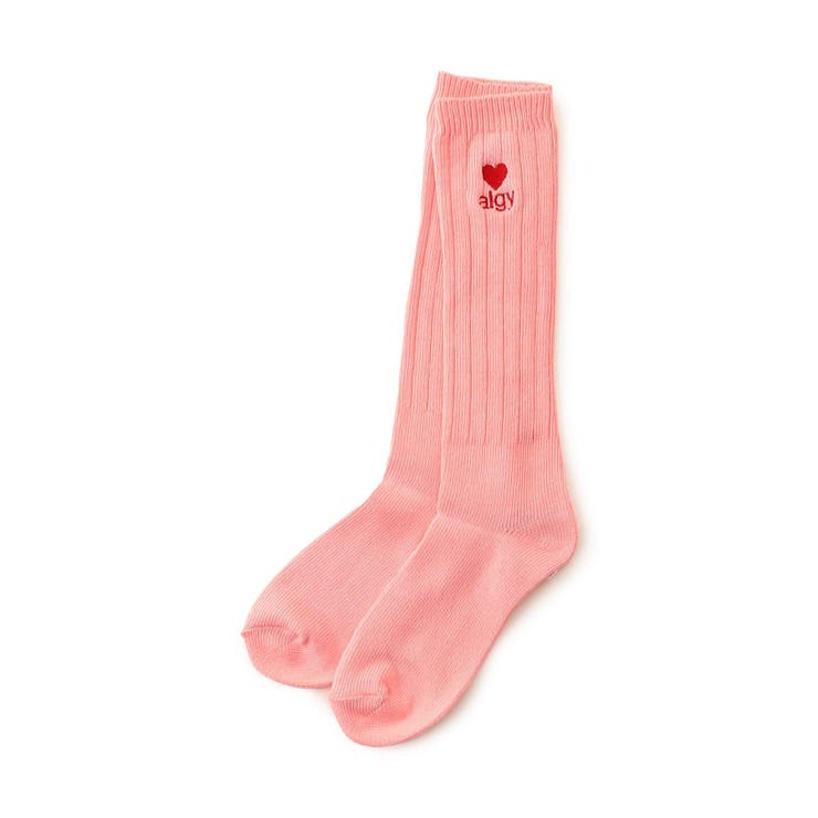 ピンク | ハートalgyロゴルーズソックス | F.O.Online Store