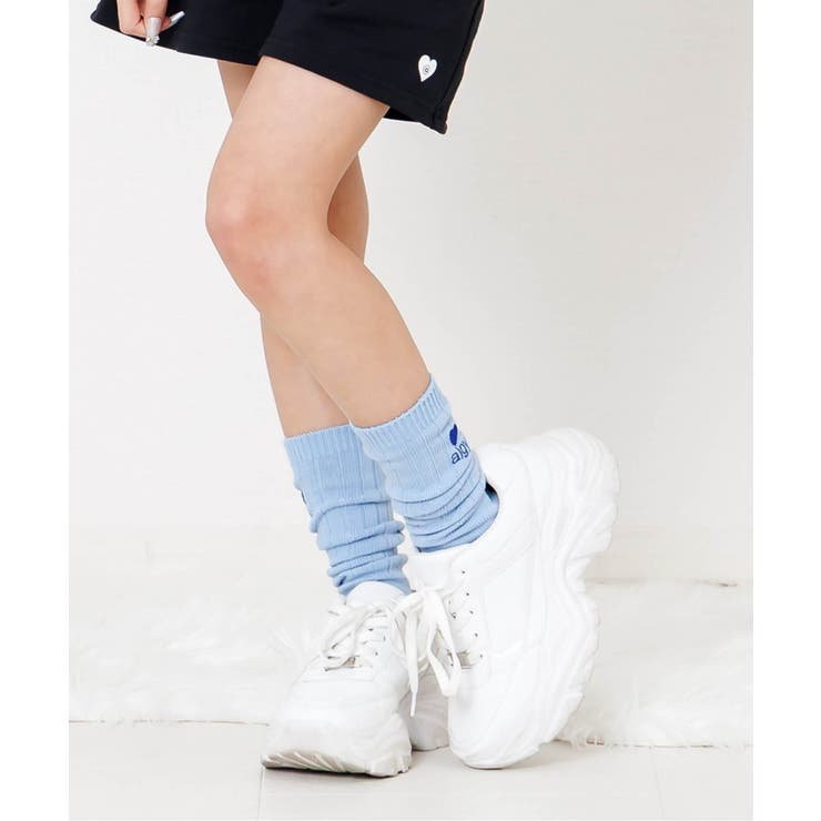 サックス | ハートalgyロゴルーズソックス | F.O.Online Store