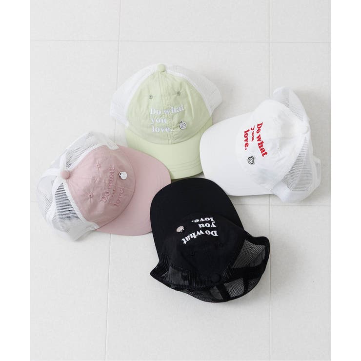 オフホワイト | プレート付きメッシュキャップ | F.O.Online Store