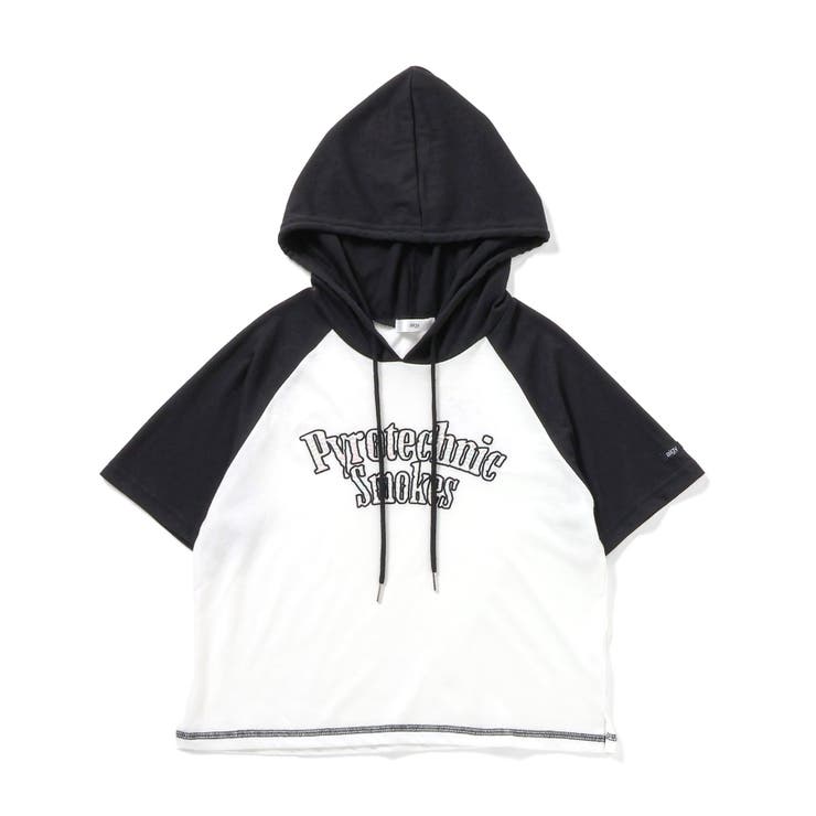 ブラック | オーロラロゴラグランフーディー | F.O.Online Store