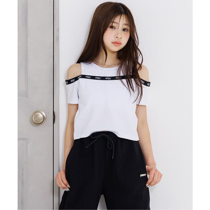 パット付きロゴゴム肩あきT | F.O.Online Store | 詳細画像1 