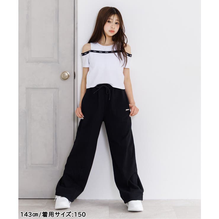 パット付きロゴゴム肩あきT | F.O.Online Store | 詳細画像5 