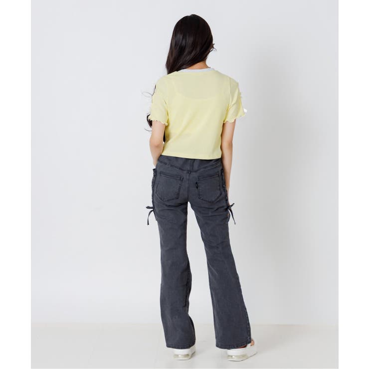 ラメテレコりぼんT | F.O.Online Store | 詳細画像12 