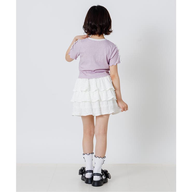 ラメテレコりぼんT | F.O.Online Store | 詳細画像9 