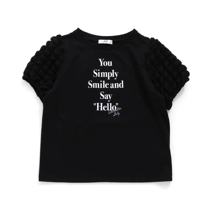 ブラック | ポコポコスリーブT | F.O.Online Store