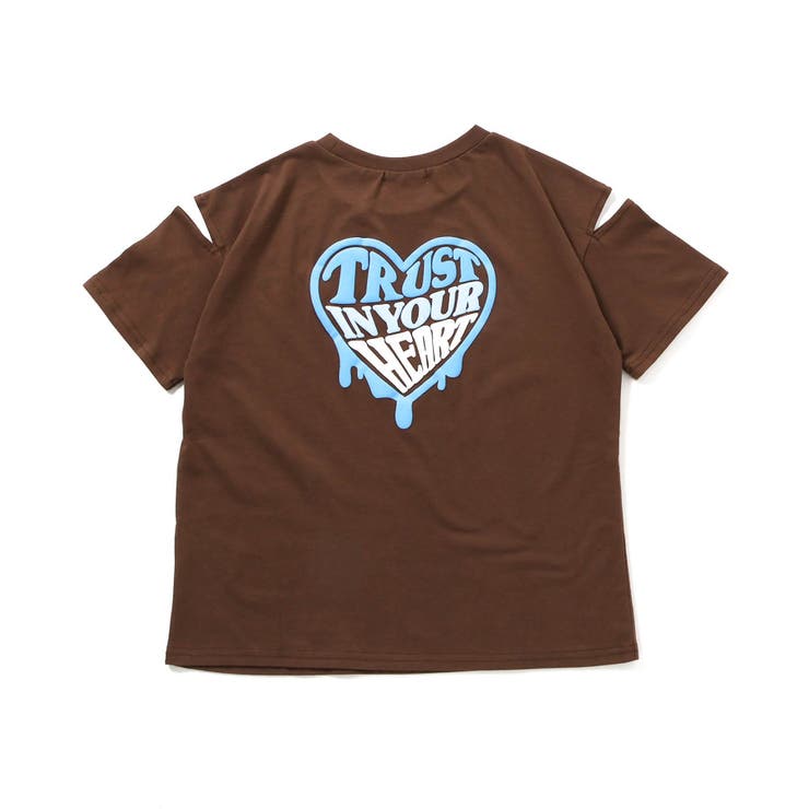 バックグラデハート肩あきT | F.O.Online Store | 詳細画像1 