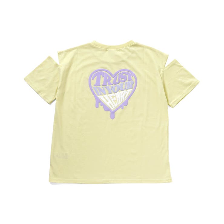 バックグラデハート肩あきT | F.O.Online Store | 詳細画像15 