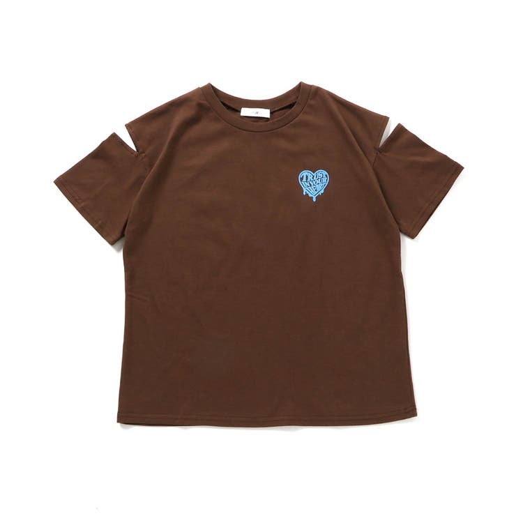 バックグラデハート肩あきT | F.O.Online Store | 詳細画像2 