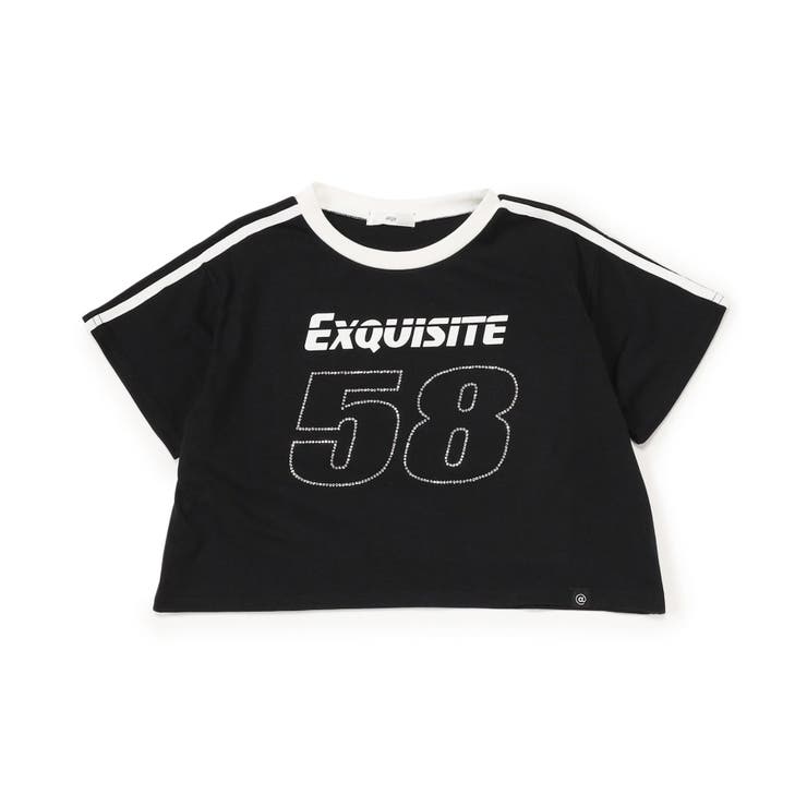 ブラック | ラインストーンナンバリングT | F.O.Online Store