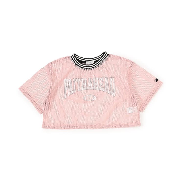 ピンク | メッシュクロップドT | F.O.Online Store