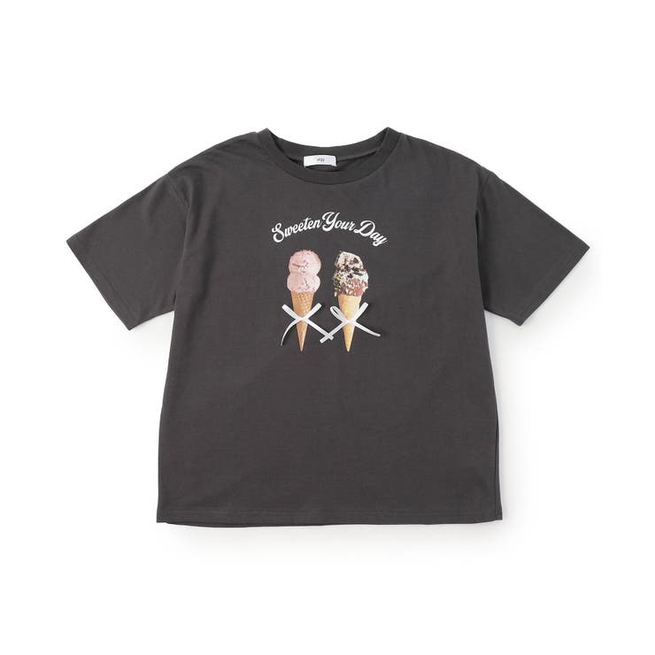 チャコール | 転写アイスりぼんT | F.O.Online Store