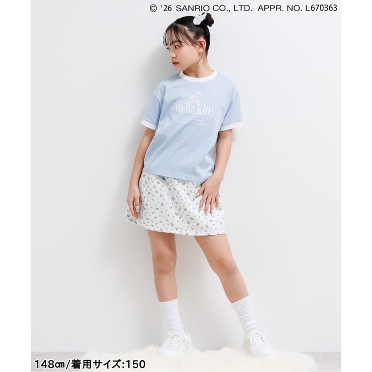 【ハローキティ】エンジェルリンガーTシャツ | F.O.Online Store | 詳細画像20 