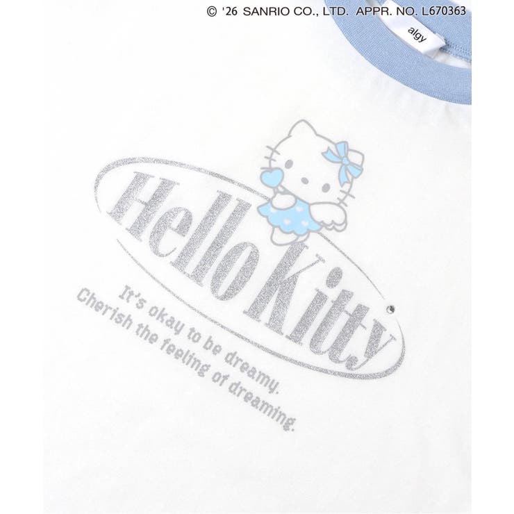 【ハローキティ】エンジェルリンガーTシャツ | F.O.Online Store | 詳細画像4 