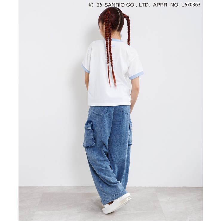 【ハローキティ】エンジェルリンガーTシャツ | F.O.Online Store | 詳細画像6 