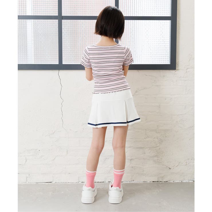 【puchily プチプラライン】フリルリブT | F.O.Online Store | 詳細画像15 