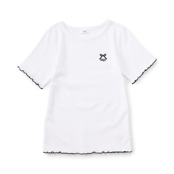 オフホワイト | 【puchily プチプラライン】フリルリブT | F.O.Online Store