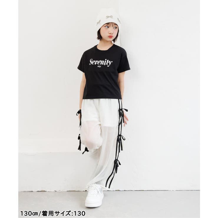 【puchily プチプラライン】パールロゴT | F.O.Online Store | 詳細画像4 