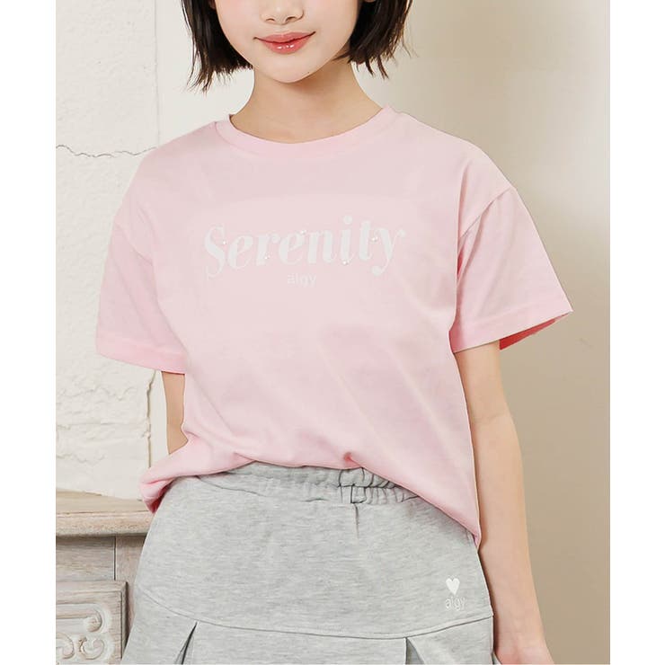 ピンク | 【puchily プチプラライン】パールロゴT | F.O.Online Store
