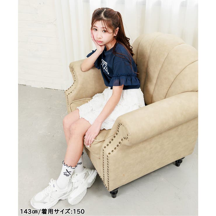 【puchily プチプラライン】シフォンフリルT | F.O.Online Store | 詳細画像12 