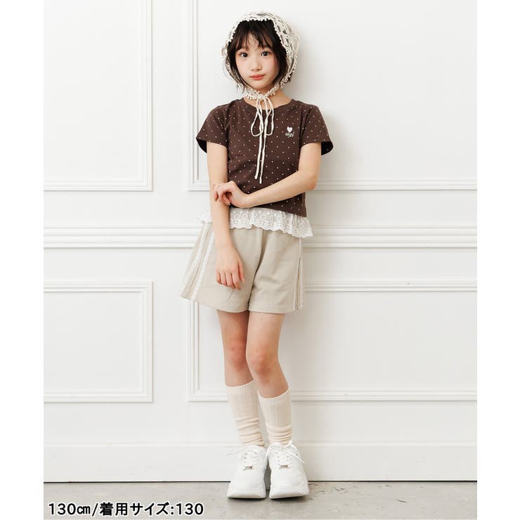 【puchily プチプラライン】レースドッキングドットT | F.O.Online Store | 詳細画像12 