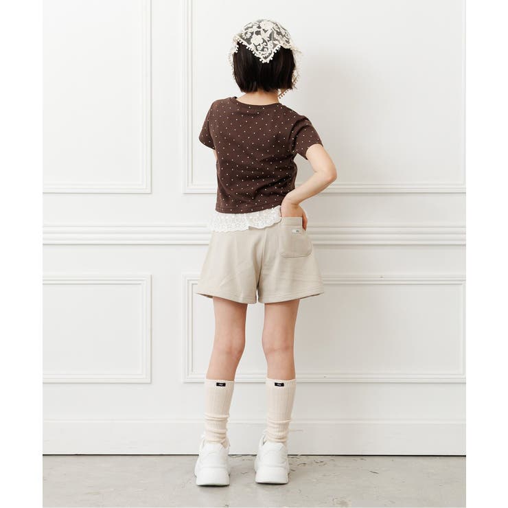 【puchily プチプラライン】レースドッキングドットT | F.O.Online Store | 詳細画像13 