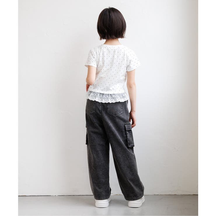 【puchily プチプラライン】レースドッキングドットT | F.O.Online Store | 詳細画像19 