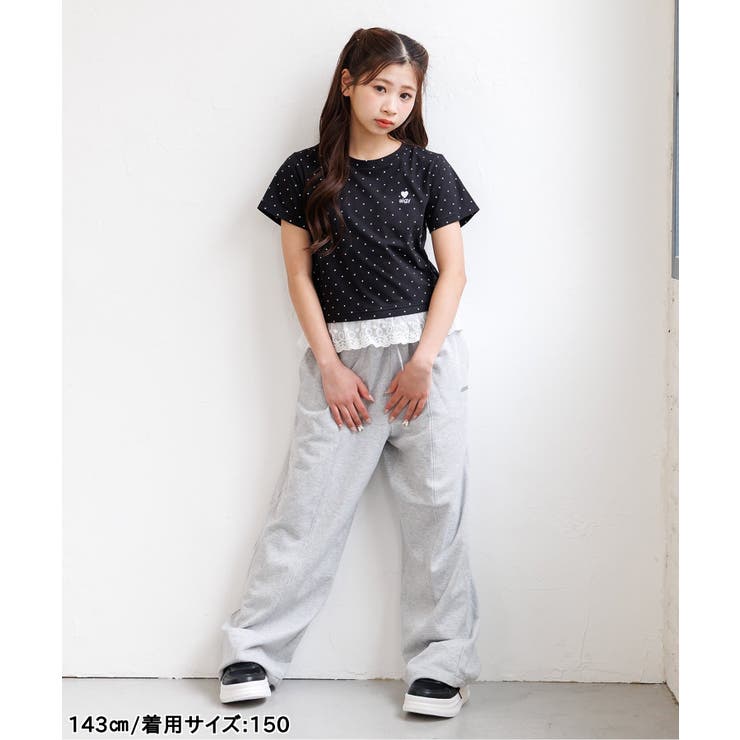 【puchily プチプラライン】レースドッキングドットT | F.O.Online Store | 詳細画像4 