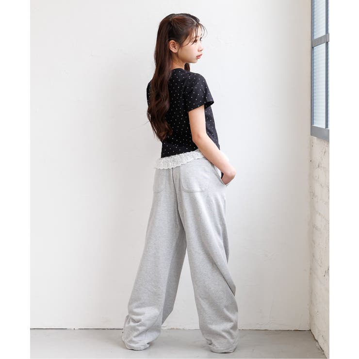 【puchily プチプラライン】レースドッキングドットT | F.O.Online Store | 詳細画像5 