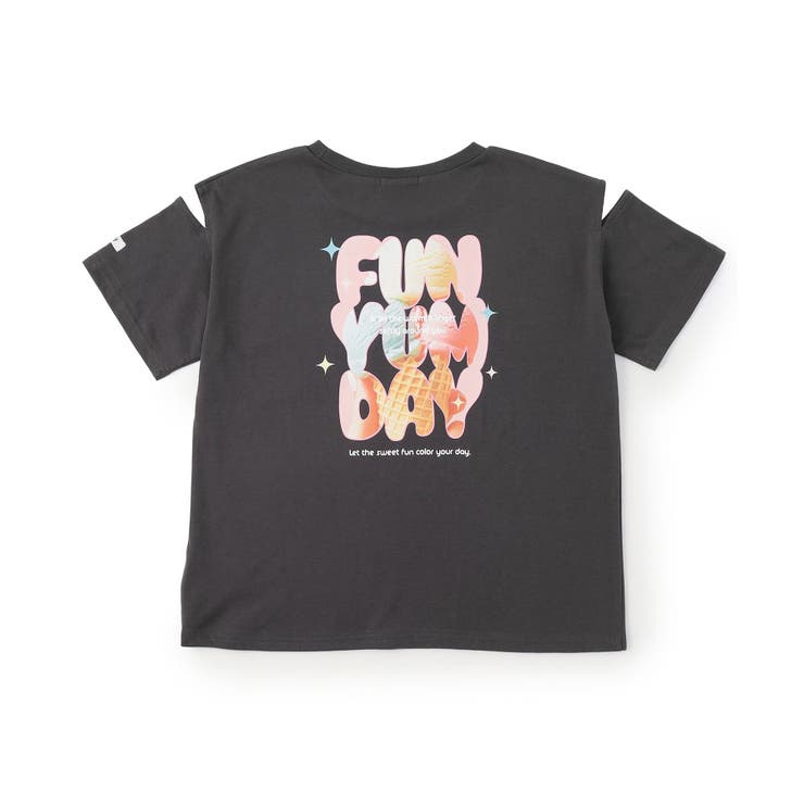 チャコール | ロゴ抜き転写T | F.O.Online Store
