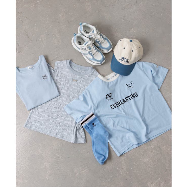 【puchily プチプラライン】シャーリング肩あきT | F.O.Online Store | 詳細画像20 