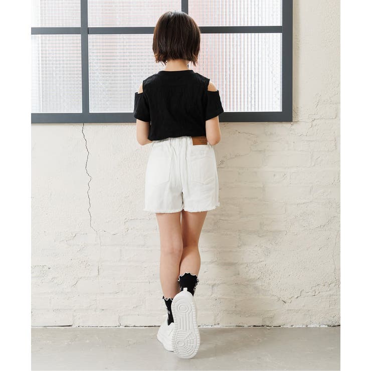 【puchily プチプラライン】シャーリング肩あきT | F.O.Online Store | 詳細画像5 