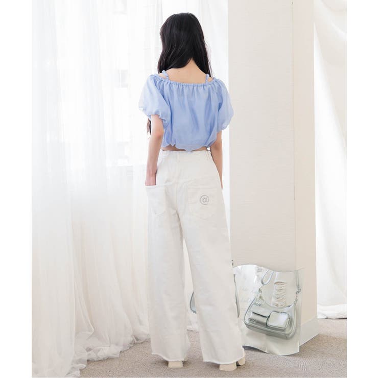 2WAYオフショルブラウス | F.O.Online Store | 詳細画像13 
