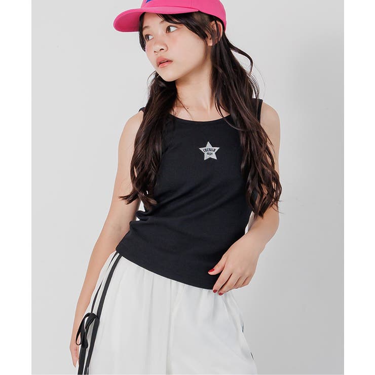 ブラック | パッド付きスタータンク | F.O.Online Store