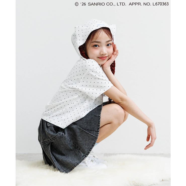 【ハローキティ】エンジェルミミ付きフーディ | F.O.Online Store | 詳細画像14 