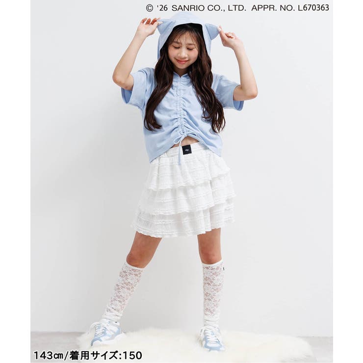 【ハローキティ】エンジェルミミ付きフーディ | F.O.Online Store | 詳細画像17 