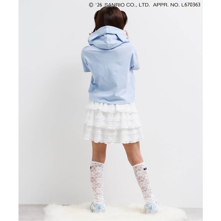 【ハローキティ】エンジェルミミ付きフーディ | F.O.Online Store | 詳細画像18 