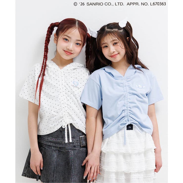 オフホワイト | 【ハローキティ】エンジェルミミ付きフーディ | F.O.Online Store