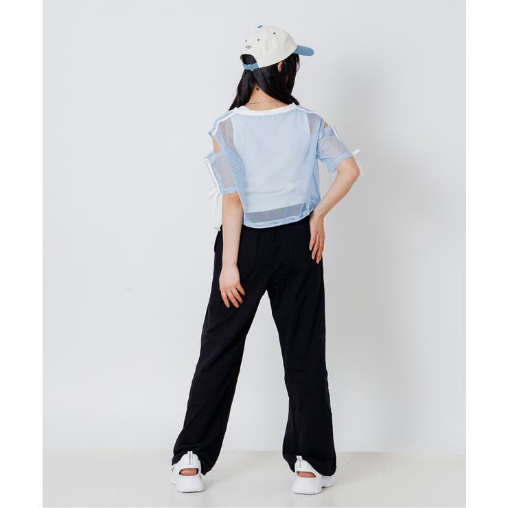 メッシュ肩あきラインT＆タンクセット | F.O.Online Store | 詳細画像16 