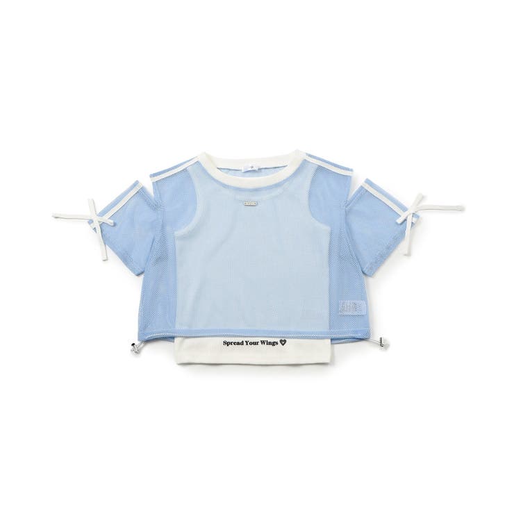 メッシュ肩あきラインT＆タンクセット | F.O.Online Store | 詳細画像7 