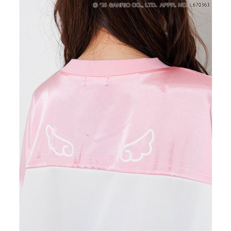 【ハローキティ】エンジェルサテン切替メッシュミニワンピース | F.O.Online Store | 詳細画像11 