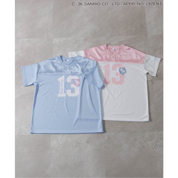 【ハローキティ】エンジェルサテン切替メッシュミニワンピース | F.O.Online Store | 詳細画像12 