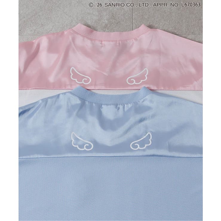 【ハローキティ】エンジェルサテン切替メッシュミニワンピース | F.O.Online Store | 詳細画像13 