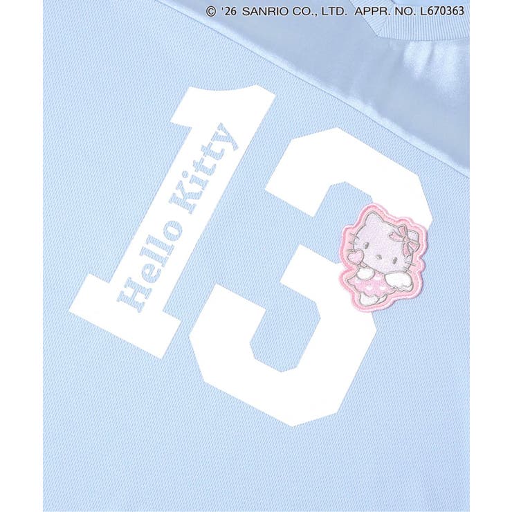 【ハローキティ】エンジェルサテン切替メッシュミニワンピース | F.O.Online Store | 詳細画像17 