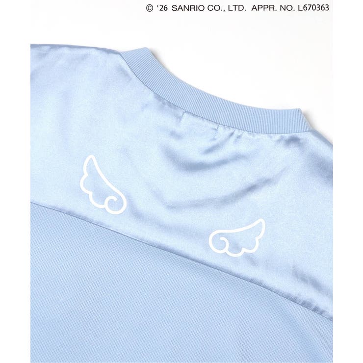 【ハローキティ】エンジェルサテン切替メッシュミニワンピース | F.O.Online Store | 詳細画像19 